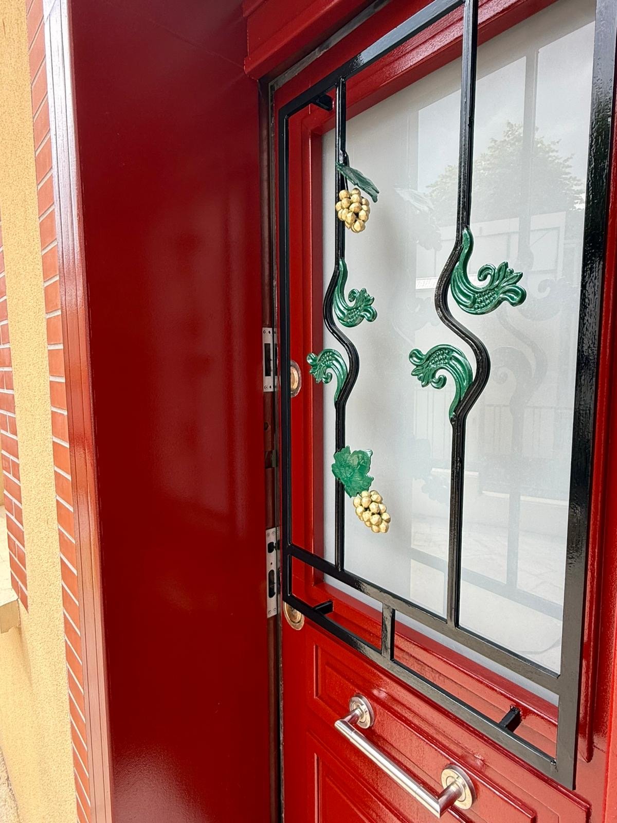 Détail ferronnerie — JS Peinture